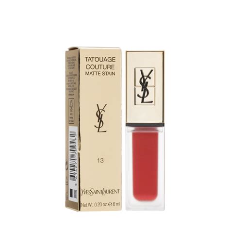 ysl matte stain 13|YSL tattoo couture.